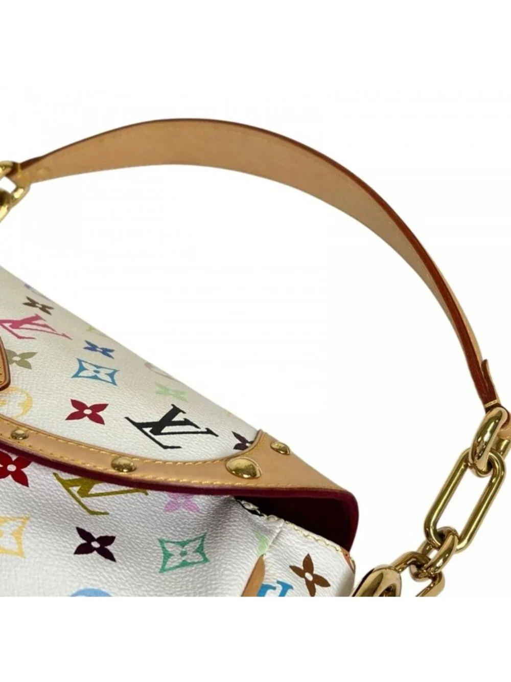 Louis Vuitton Shoulder Bag Beverly MM Multicolor Gold